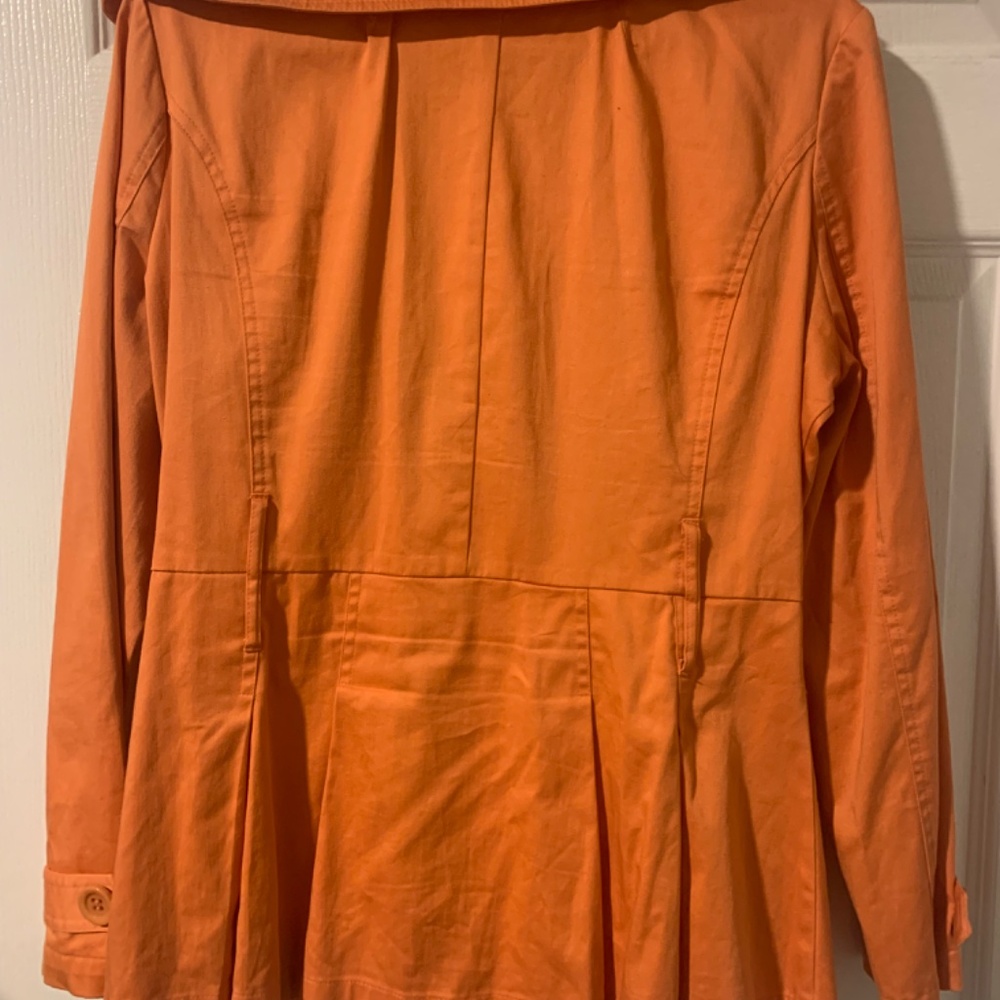 Orange Fall Jacket, Large - Picture 2 of 3
